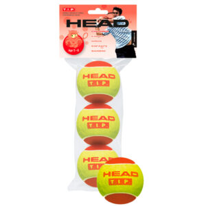 HEAD T.I.P. Red 3 pelotas de tenis