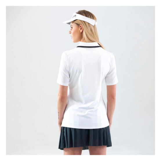 PERFORMANCE POLO SHIRT WOMEN WHITE - Imagen 5
