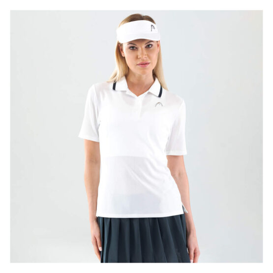 PERFORMANCE POLO SHIRT WOMEN WHITE - Imagen 2