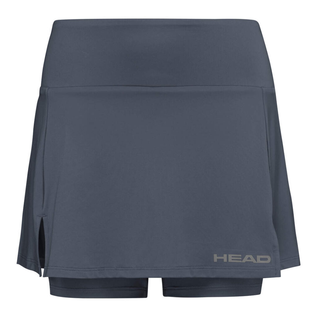 HEAD Club Basic Rok Dames-Zwart,Zilver