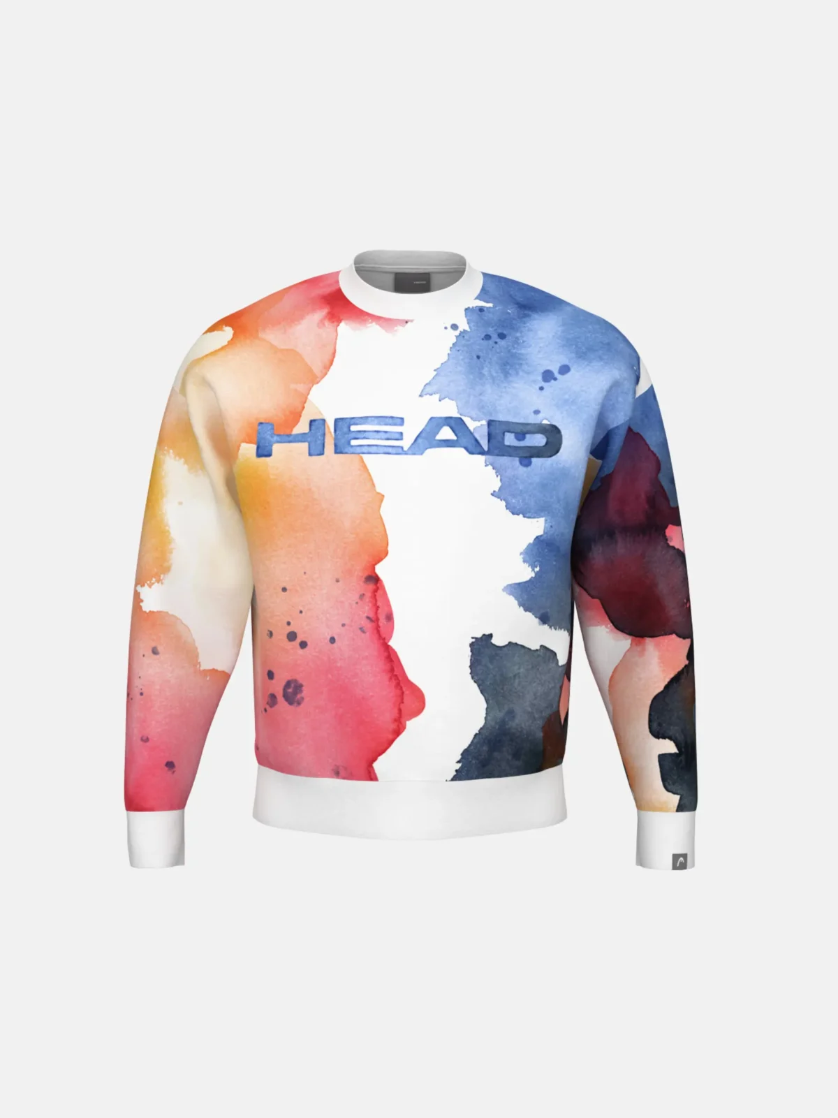 HEAD MOTION Watercolor Crewneck Hombre