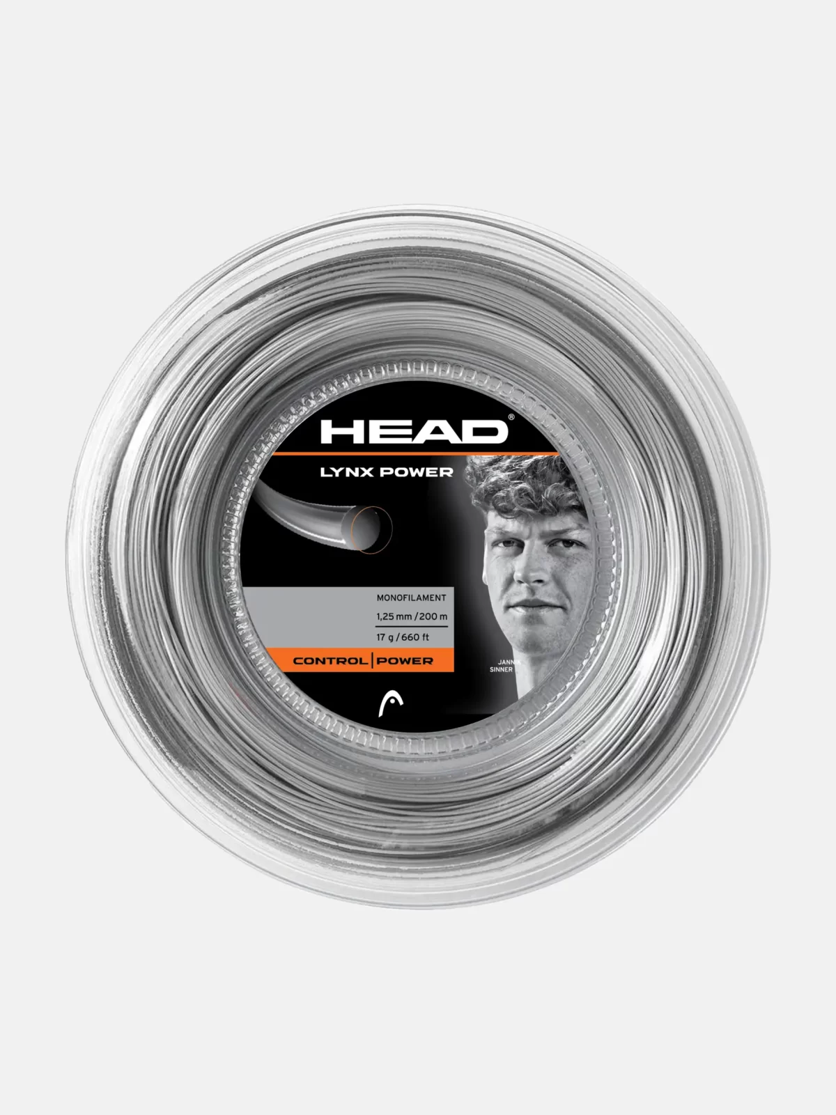 HEAD Lynx Power 200m Rollo de cordaje de tenis